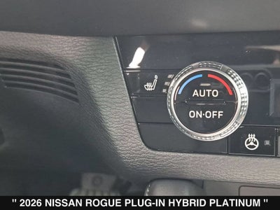 2026 Nissan Rogue Plug-In Hybrid Platinum