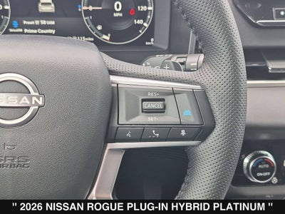 2026 Nissan Rogue Plug-In Hybrid Platinum