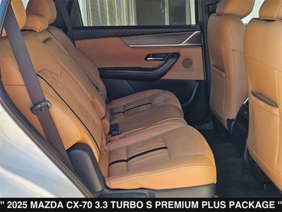 2025 Mazda Mazda CX-70 3.3 Turbo S Premium Plus