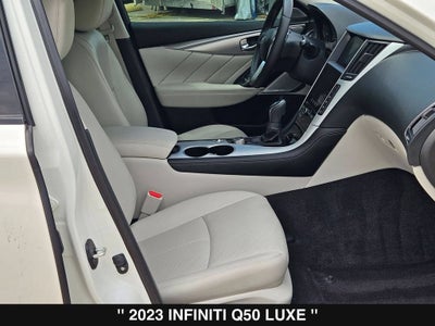 2023 INFINITI Q50 LUXE
