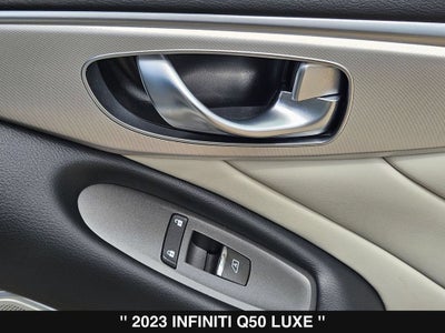 2023 INFINITI Q50 LUXE