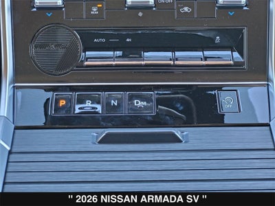 2026 Nissan Armada SV