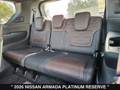 2026 Nissan Armada Platinum Reserve