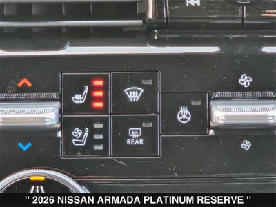 2026 Nissan Armada Platinum Reserve