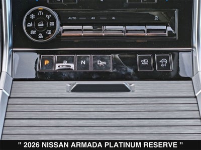 2026 Nissan Armada Platinum Reserve