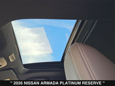 2026 Nissan Armada Platinum Reserve