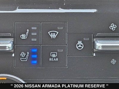 2026 Nissan Armada Platinum Reserve