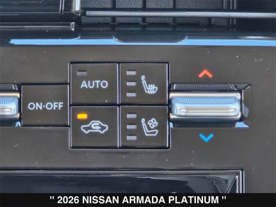 2026 Nissan Armada Platinum
