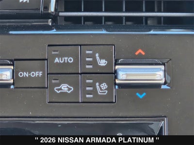2026 Nissan Armada Platinum