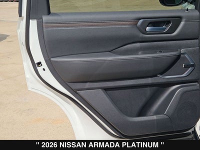 2026 Nissan Armada Platinum