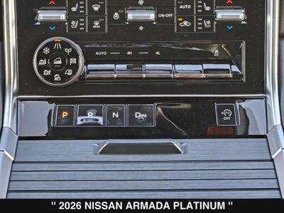2026 Nissan Armada Platinum