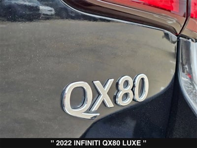 2022 INFINITI QX80 LUXE