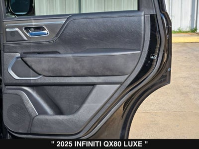 2025 INFINITI QX80 LUXE