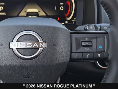 2026 Nissan Rogue Platinum