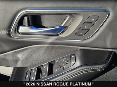 2026 Nissan Rogue Platinum