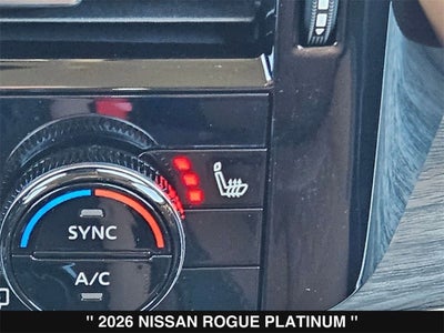 2026 Nissan Rogue Platinum