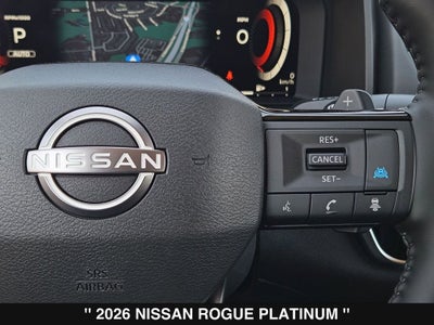 2026 Nissan Rogue Platinum