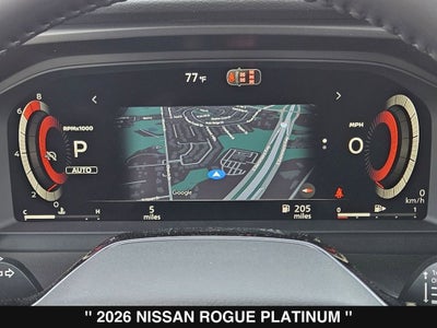 2026 Nissan Rogue Platinum