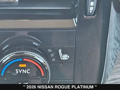2026 Nissan Rogue Platinum