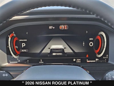 2026 Nissan Rogue Platinum