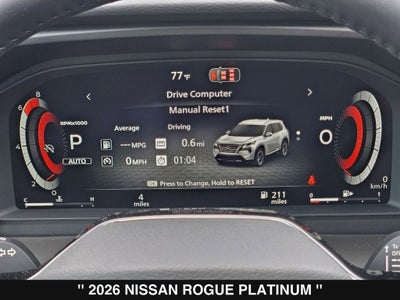 2026 Nissan Rogue Platinum