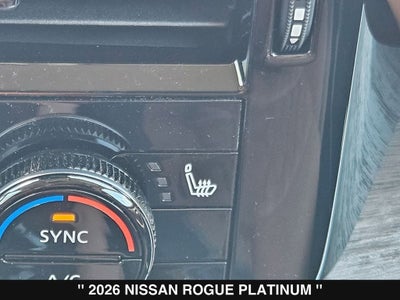2026 Nissan Rogue Platinum