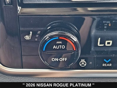 2026 Nissan Rogue Platinum
