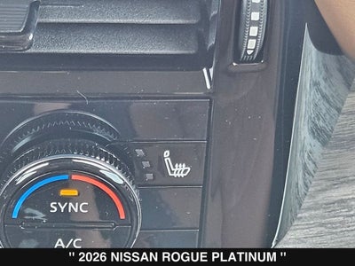 2026 Nissan Rogue Platinum