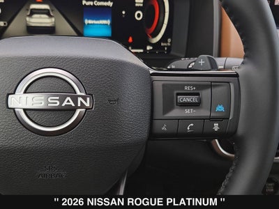 2026 Nissan Rogue Platinum
