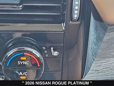 2026 Nissan Rogue Platinum