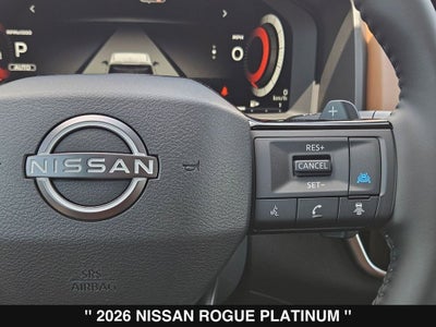 2026 Nissan Rogue Platinum