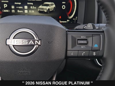 2026 Nissan Rogue Platinum