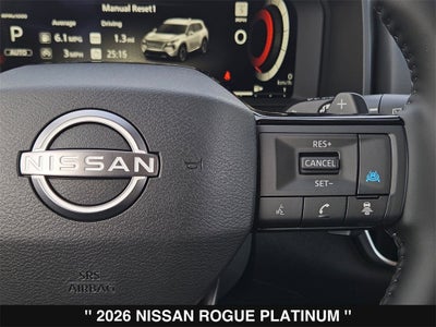 2026 Nissan Rogue Platinum