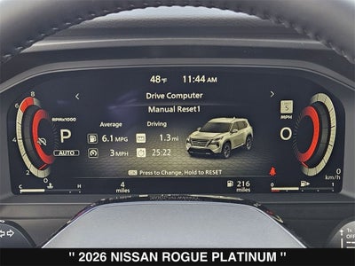 2026 Nissan Rogue Platinum