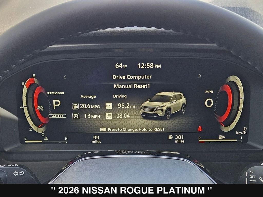 2026 Nissan Rogue Platinum