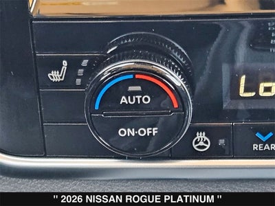 2026 Nissan Rogue Platinum