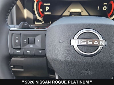 2026 Nissan Rogue Platinum