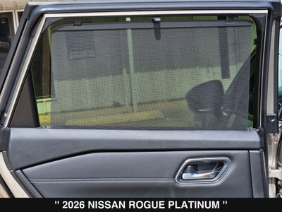 2026 Nissan Rogue Platinum