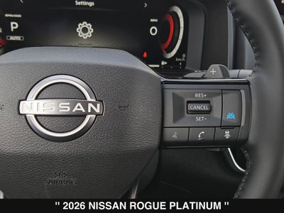 2026 Nissan Rogue Platinum