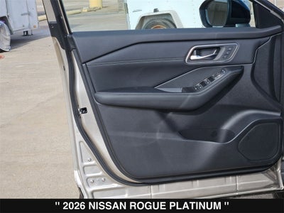 2026 Nissan Rogue Platinum
