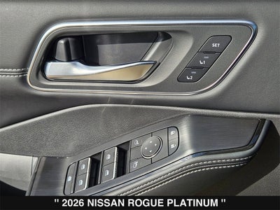 2026 Nissan Rogue Platinum