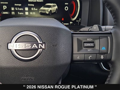 2026 Nissan Rogue Platinum
