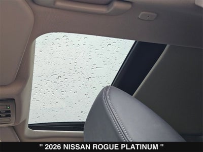 2026 Nissan Rogue Platinum
