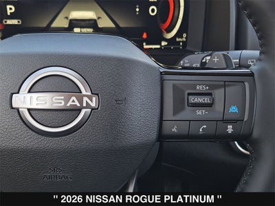 2026 Nissan Rogue Platinum