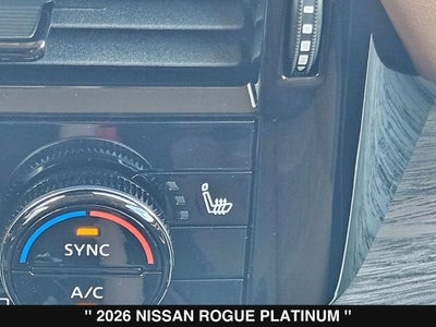 2026 Nissan Rogue Platinum