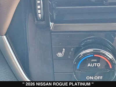 2026 Nissan Rogue Platinum