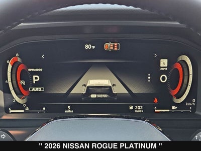 2026 Nissan Rogue Platinum