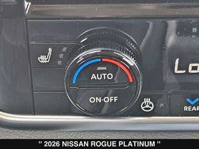 2026 Nissan Rogue Platinum