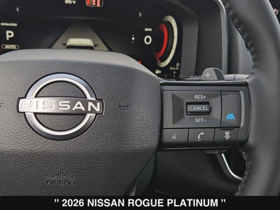 2026 Nissan Rogue Platinum