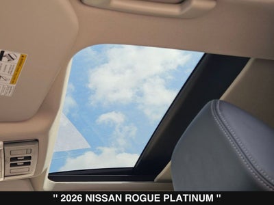 2026 Nissan Rogue Platinum